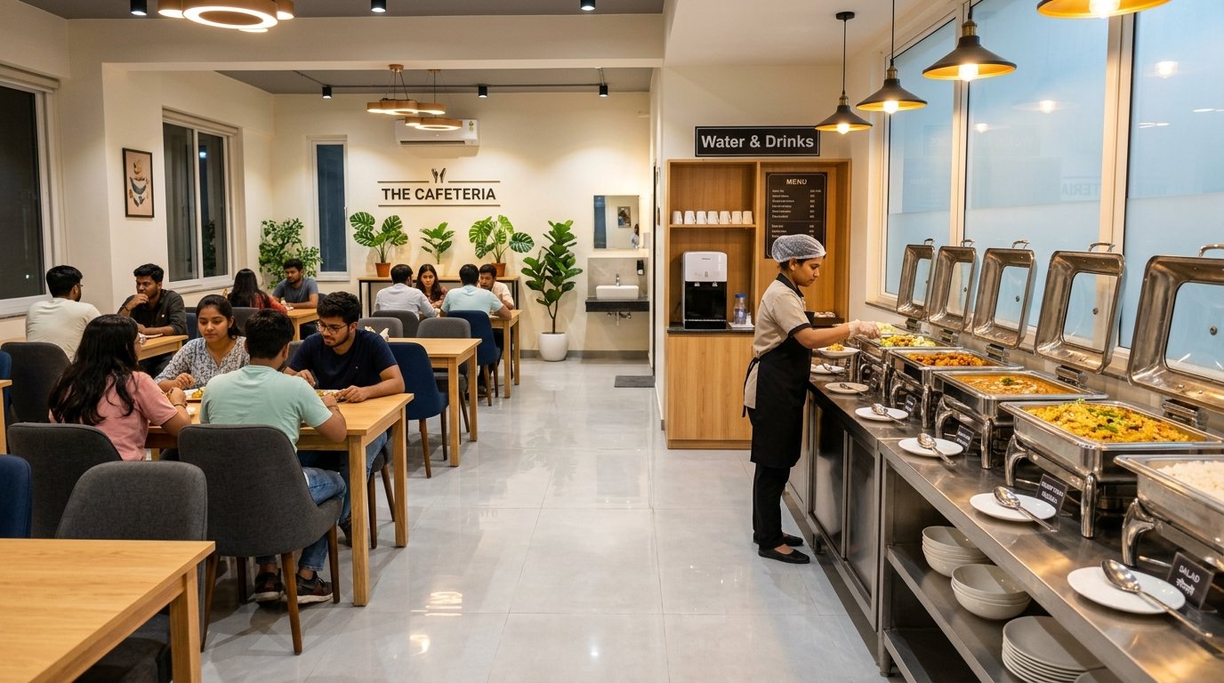 Modern PG Dining Cafeteria